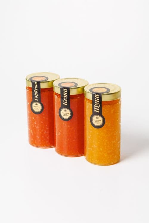 Ікра Горбуша-Кета-Щука 3×500 г