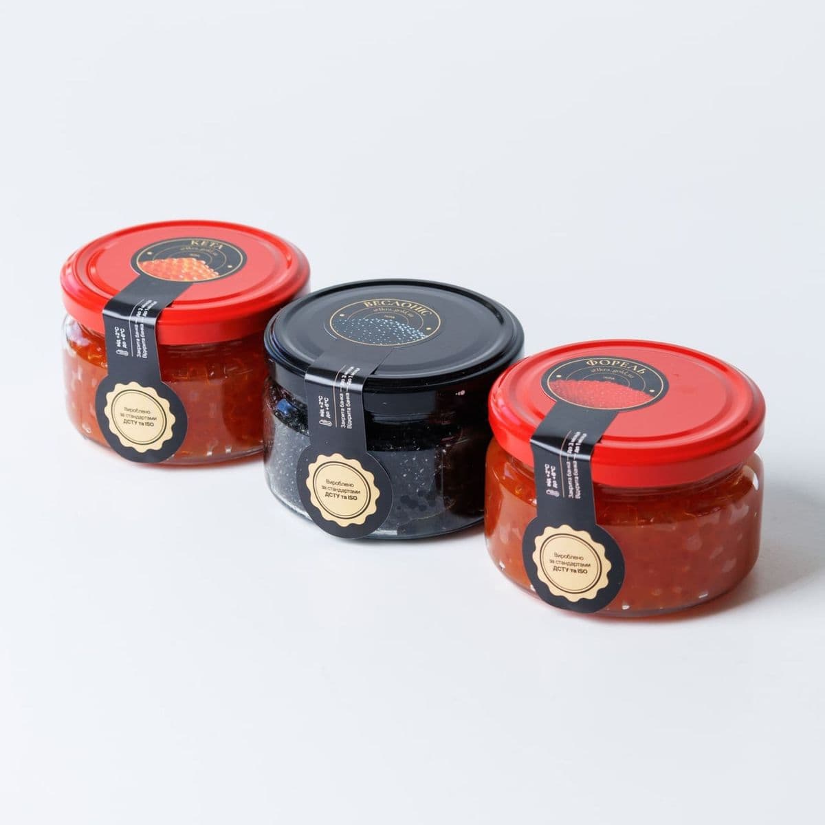 Кета – Веслоніс – Форель по 250 г